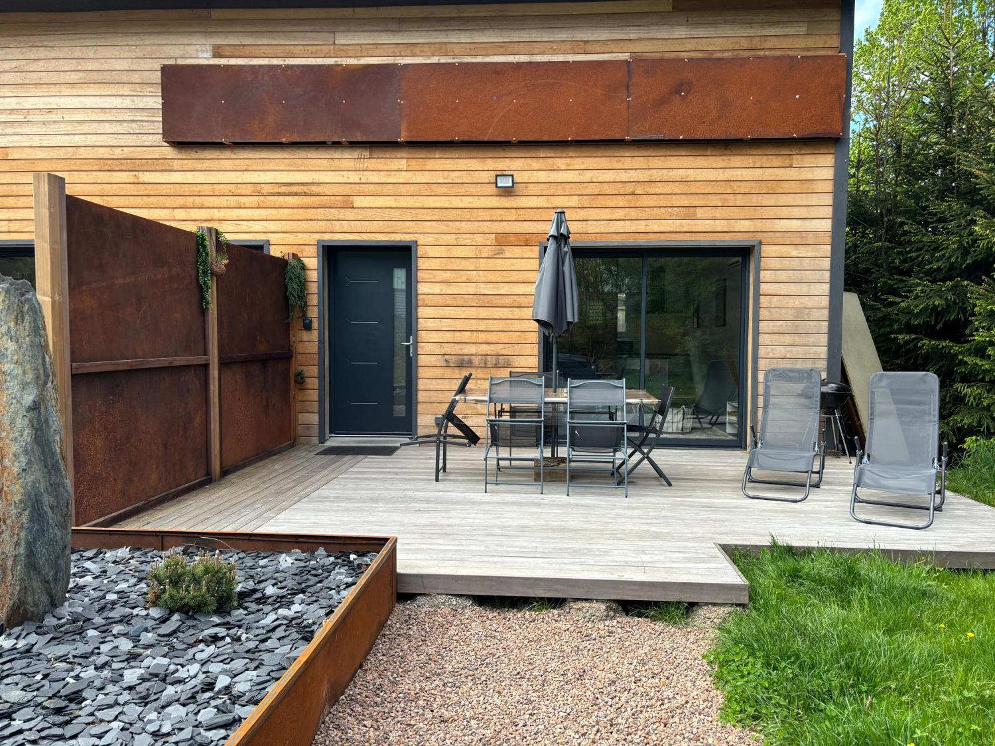 Duplex Le Corten, Terrasse Et Jardin Жерарме Екстер'єр фото